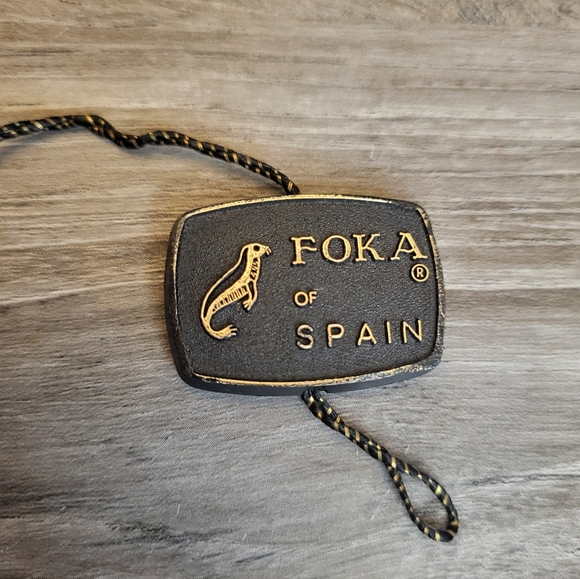 Vintage Foka Of Spain Two Tone Brown Suede & Leather Top Handle Bag MCM - Picture 9 of 12